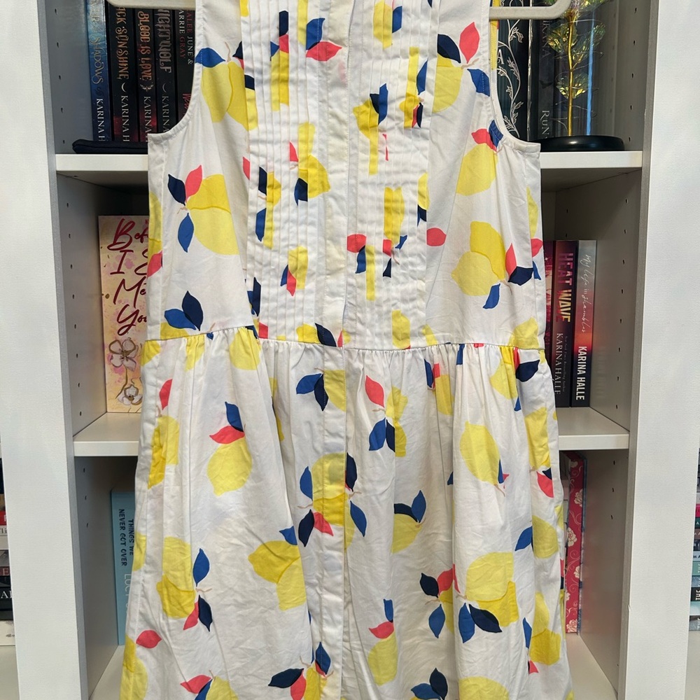 Kate Spade Lemon Zest Shirt Dress XS
